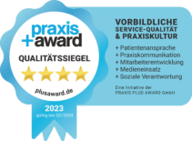 Augenarzt Hattersheim Prazis-Auszeichnung für Servicequalität 2019.